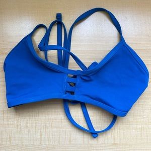 Jolyn Tomcat Bikini Top Blueberry